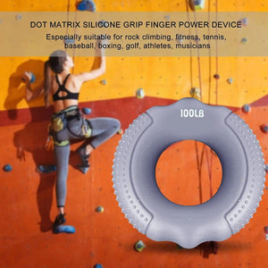 Planet Gates Silicone Finger Gripper Hand Resistance Band Gripping Ring Wrist Stretcher Finger Forearm Trainer Pow Exercise Carpal Expander