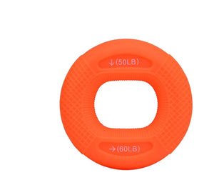 Planet Gates Silicone Hand Grip Strengthener 20-80LB Gripping Ring Finger Trainer Carpal Expander Muscle Finger Stretcher Relieve Wrist Pain