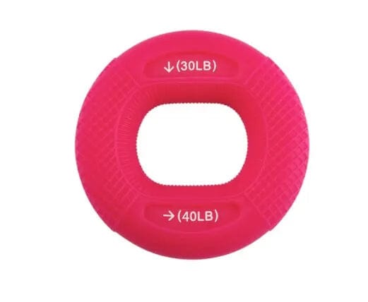 Planet Gates Silicone Hand Grip Strengthener 20-80LB Gripping Ring Finger Trainer Carpal Expander Muscle Finger Stretcher Relieve Wrist Pain