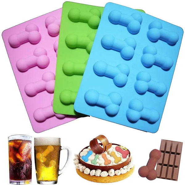 Planet Gates Silicone Ice Bucket Cup Mold Ice Cubes Tray Food Grade Quickly Freeze Ice Maker Box Frozen Drink Maker for Whiskey Accessrioes