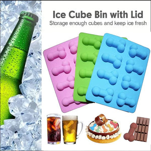 Planet Gates Silicone Ice Bucket Cup Mold Ice Cubes Tray Food Grade Quickly Freeze Ice Maker Box Frozen Drink Maker for Whiskey Accessrioes