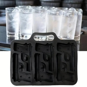 Planet Gates Silicone Ice Bucket Cup Mold Ice Cubes Tray Food Grade Quickly Freeze Ice Maker Box Frozen Drink Maker for Whiskey Accessrioes