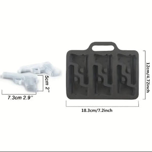 Planet Gates Silicone Ice Bucket Cup Mold Ice Cubes Tray Food Grade Quickly Freeze Ice Maker Box Frozen Drink Maker for Whiskey Accessrioes