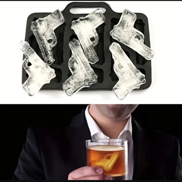 Planet Gates Silicone Ice Bucket Cup Mold Ice Cubes Tray Food Grade Quickly Freeze Ice Maker Box Frozen Drink Maker for Whiskey Accessrioes