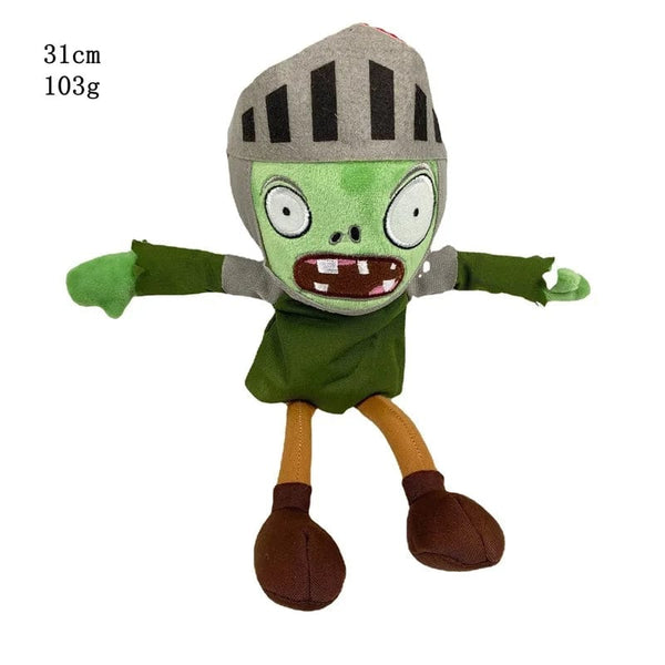 Planet Gates Silver 1pcs Plants vs Zombies Plush Toys 30cm PVZ Gargantuar Hats Pirate Duck Zombie Plush Stuffed Toys Doll Soft Toy Gifts for Kids