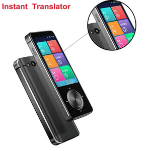 Planet Gates silver 2024 Newest M9 Instant Voice Translator Portable Language Translator In Real-time Smart Translator Supports 12 offline languages