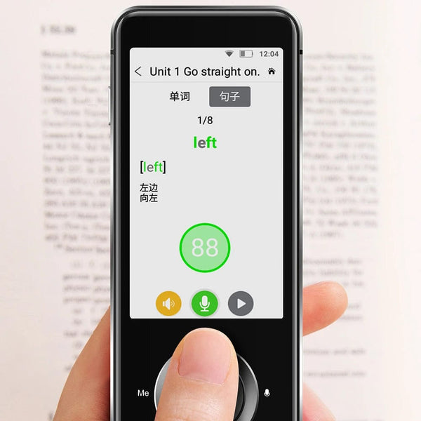 Planet Gates silver 2024 Newest M9 Instant Voice Translator Portable Language Translator In Real-time Smart Translator Supports 12 offline languages