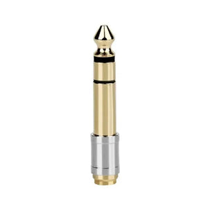 Planet Gates Silver / 2PCS Jack 3.5 To 6.35 Audio Adapter 6.5mm To 3.5mm Converters Male Female Connector Headphone Plug 6.3mm Consumer Electronics