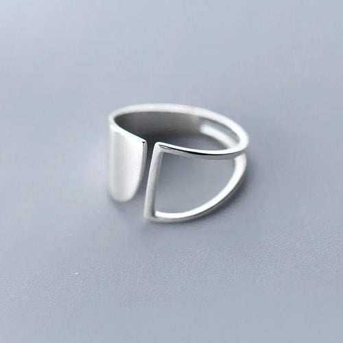 Planet Gates silver 3 / resizable Original 925 Sterling Silver Double LInes Rings For Women  Wedding Engagement Silver Women's Vintage Ring Fine Jewelry
