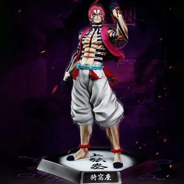 Planet Gates Silver 30cm Demon Slayer Figures Hantengu Anime Figure Himejima Gyoumei Figurine Kimetsu No Yaiba Tomiokagiyuu Statue Gk Pvc Toys Gift