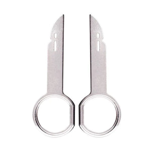Planet Gates silver 4PCS Radio Stereo Removal Extractor Key Release Pin Head Unit Audio Install Tool For VW Audi Ford Mercedes Benz Skoda Car Parts