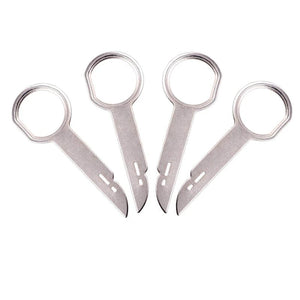 Planet Gates silver 4PCS Radio Stereo Removal Extractor Key Release Pin Head Unit Audio Install Tool For VW Audi Ford Mercedes Benz Skoda Car Parts
