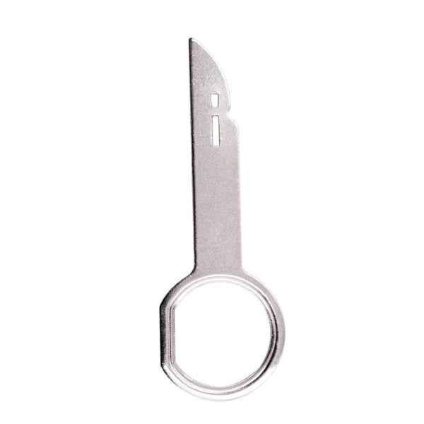 Planet Gates silver 4PCS Radio Stereo Removal Extractor Key Release Pin Head Unit Audio Install Tool For VW Audi Ford Mercedes Benz Skoda Car Parts