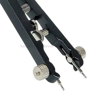 Planet Gates Silver 6825 Watch Pliers Watch Spring Bar Plier Tool Kit Tweezer Removal Strap Bracelet With Screw Adjuster Length Replacement Repair