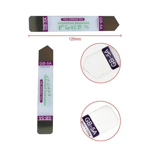 Planet Gates Silver 8pcs Set Combination Phone Repair Tools Disassembly Blade Tool Crowbar Disassemble Kit Laptop Maintenance