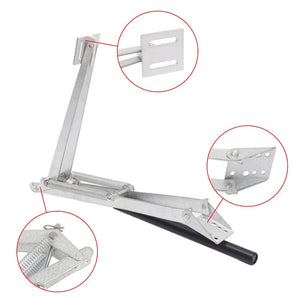 Planet Gates Silver Aluminum Garden Tool Ventilation Of Greenhouse Agricultural Solar Heat Sensitive Automatic Vent Window Opener Double Spring