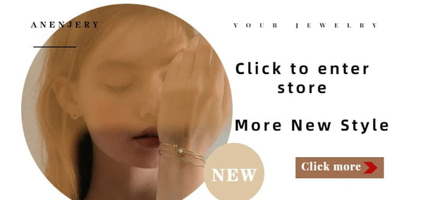 Planet Gates silver ANENJERY Geometric Twisted Hoop Earrings for Women Niche Design Party Jewelry Gifts