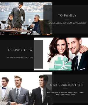 Planet Gates Silver Black 2024 New Top Brand Luxury Mens Watches Luminous Waterproof Stainless Steel Watch Quartz Men Date Calendar Business Wristwatch