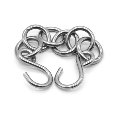 Planet Gates Silver Car Dent Removal Hook Chain Durable Dent Repair Tool Auto Body Hail Damage Remover Adjustable Hook Chain Vehicle Accessories
