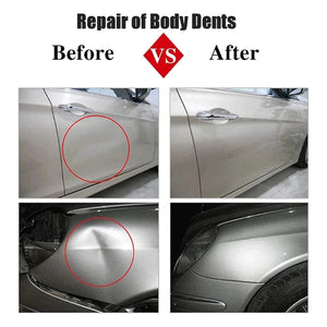 Planet Gates Silver Car Dent Removal Hook Chain Durable Dent Repair Tool Auto Body Hail Damage Remover Adjustable Hook Chain Vehicle Accessories