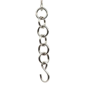Planet Gates Silver Car Dent Removal Hook Chain Durable Dent Repair Tool Auto Body Hail Damage Remover Adjustable Hook Chain Vehicle Accessories