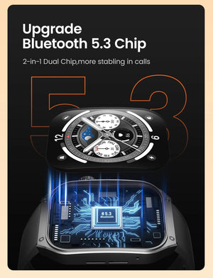 Planet Gates Silver / CHINA HAYLOU Watch S8 Smartwatch 1.96'' AMOLED Curved Screen BT5.3 Bluetooth Call AI Voice Assistant 20 Days Smart Watches for Men