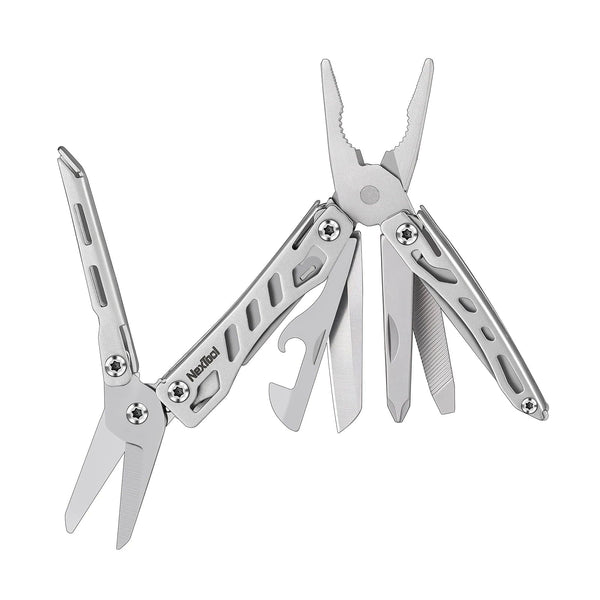 Planet Gates Silver / CHINA NexTool Mini Flagship Red/Green 10 IN 1 Multi Functional Folding EDC Hand Tool Screwdriver Mini Pliers Bottle Opener Outdoor