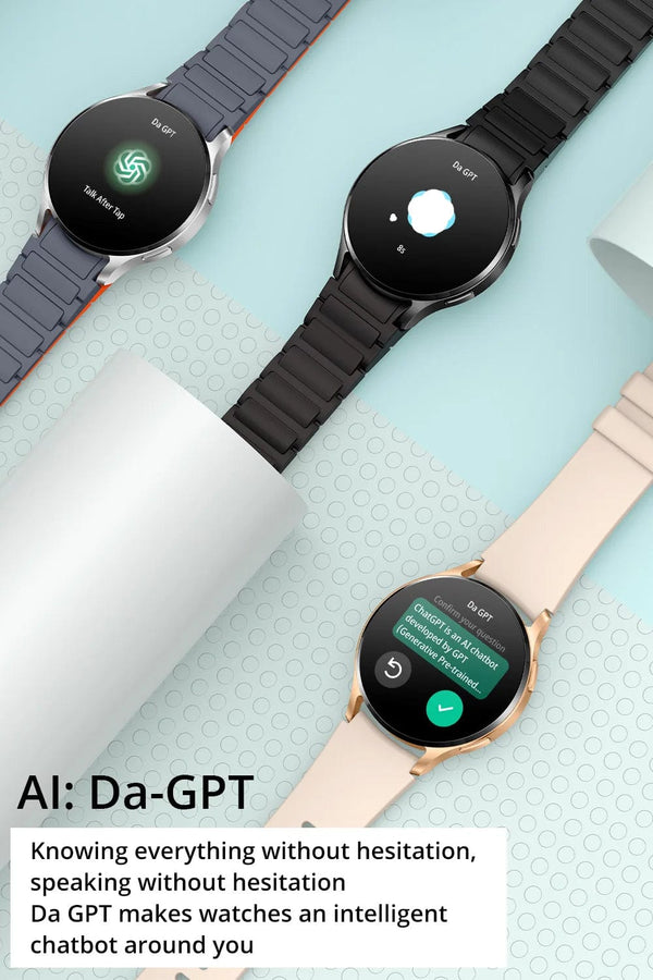 Planet Gates Silver COLMI i28 Ultra AI Smartwatch AMOLED Display, Built-in AI Da-GPT, Muslim Prayer, Bluetooth Call Watch, Smartwatch For Men Women
