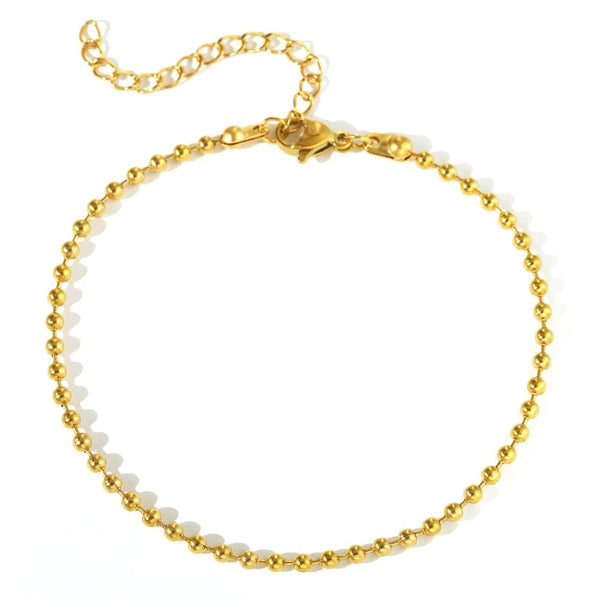 Planet Gates Silver color Stainless Steel Bracelets Simple Novelty Wrap Around Beads Design Fashion Bracelets For Women Jewelry New Popular Banquet Gifts