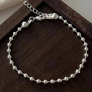 Planet Gates Silver color Stainless Steel Bracelets Simple Novelty Wrap Around Beads Design Fashion Bracelets For Women Jewelry New Popular Banquet Gifts