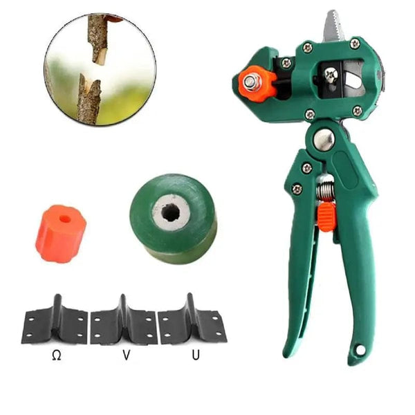 Planet Gates Silver Grafting Pruner Garden Grafting Tool Professional Branch Cutter Secateur Pruning Plant Shears Boxes Fruit Tree Grafting Scissor