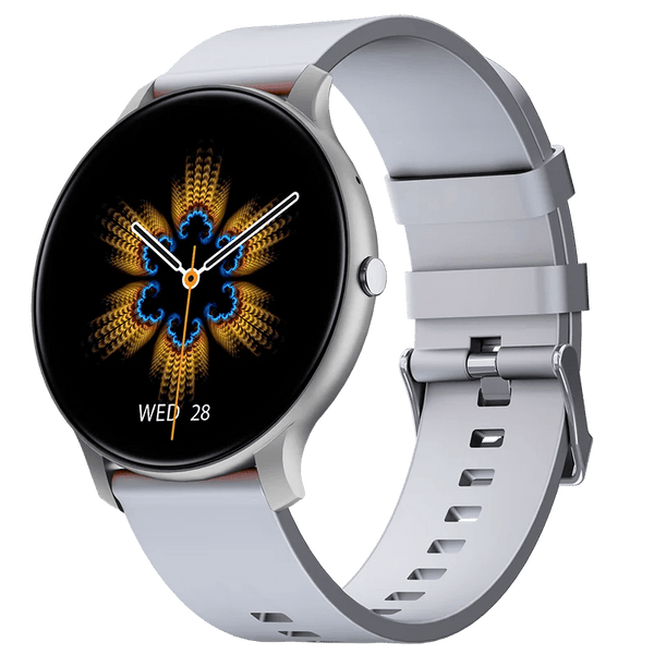 Planet Gates Silver LAXASFIT Smart Watch Full Touch Screen Sports Fitness Tracker IP68 Waterproof Bluetooth Smart Watch Men Women Smart Watch 2024