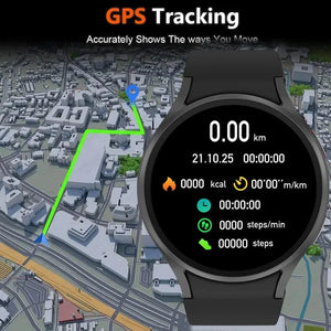 Planet Gates Silver Mesh belt 2024 New Smart Watch 24H Heart rate Health Monitor NFC GPS Tracker IP68 Sport Watch Men Women For Galaxy Watch 6 Smart watches