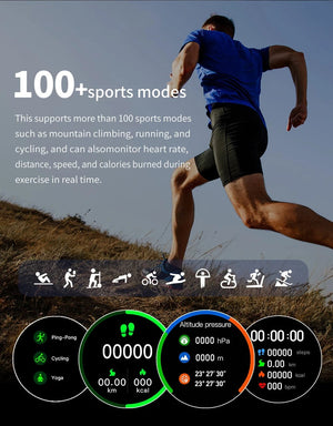 Planet Gates Silver Mesh belt 2024 New Smart Watch 24H Heart rate Health Monitor NFC GPS Tracker IP68 Sport Watch Men Women For Galaxy Watch 6 Smart watches