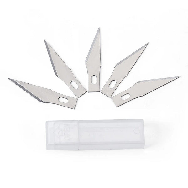 Planet Gates silver Multi-color Engraving Cutter With 6pcs Blade Non-slip Knife Metal Scalpel DIY Sculpture Carving Crafts Pastry Tools Accessories