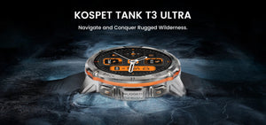 Planet Gates silver n strap / CHINA 2024 Original KOSPET TANK T3 Ultra GPS Smart Watch Men Smartwatch 470mAh Digital Fitness AMOLED AOD Bluetooth Electronic Watches