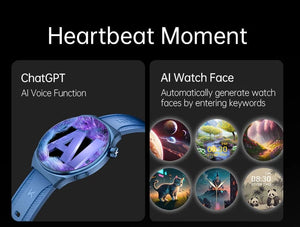 Planet Gates Silver / Official standard KUMI GW6 1.43" AMOLED screen Bluetooth call IP68 Waterproof NFC 100+ Sport Heart Rate Blood Pressure Oxygen Monitor smart watch