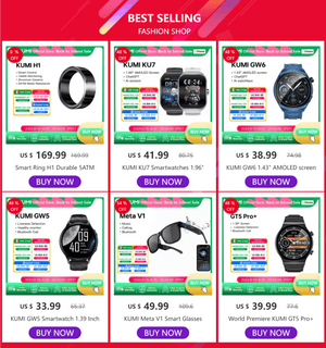 Planet Gates Silver / Official standard KUMI GW6 1.43" AMOLED screen Bluetooth call IP68 Waterproof NFC 100+ Sport Heart Rate Blood Pressure Oxygen Monitor smart watch