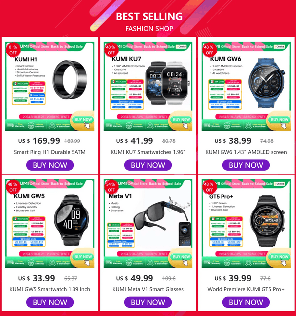 Planet Gates Silver / Official standard KUMI GW6 1.43" AMOLED screen Bluetooth call IP68 Waterproof NFC 100+ Sport Heart Rate Blood Pressure Oxygen Monitor smart watch