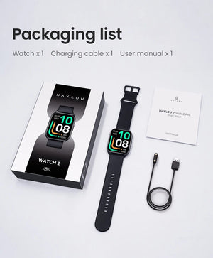 Planet Gates Silver-P HAYLOU Watch 2 Pro (LS02 Pro) Smart Watch 1.85'' HD Display SpO2 Heart Rate Monitor 100 Workout Modes Smartwatch for Men Women