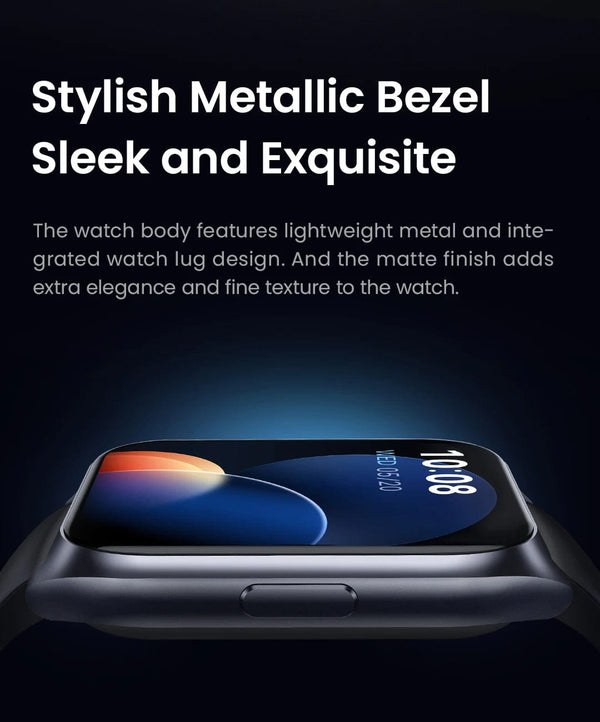 Planet Gates Silver-P HAYLOU Watch 2 Pro (LS02 Pro) Smart Watch 1.85'' HD Display SpO2 Heart Rate Monitor 100 Workout Modes Smartwatch for Men Women