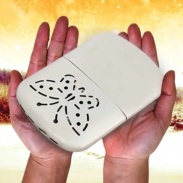 Planet Gates Silver Portable Fuel Hand Warmer Reusable Standard Pocket Hand Warmers Head for Outdoor Catalytic warmer