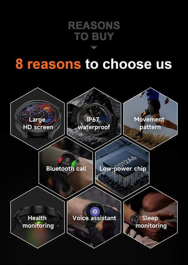 Planet Gates Silver Steel B 2A / 1.85 HD Large Screen 2024 New For HUAWEI Outdoor Sports Smart Watch Men AMOLED Screen NFC GPS Compass Heart rate Waterproof Bluetooth Call SmartWatch