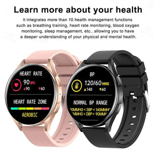 Planet Gates silver steel New Smartwatch 6 for Men HD Full Touch Blood Pressure Blood Oxygen Bluetooth Call Sports Smart Watch Men Women For Android IOS