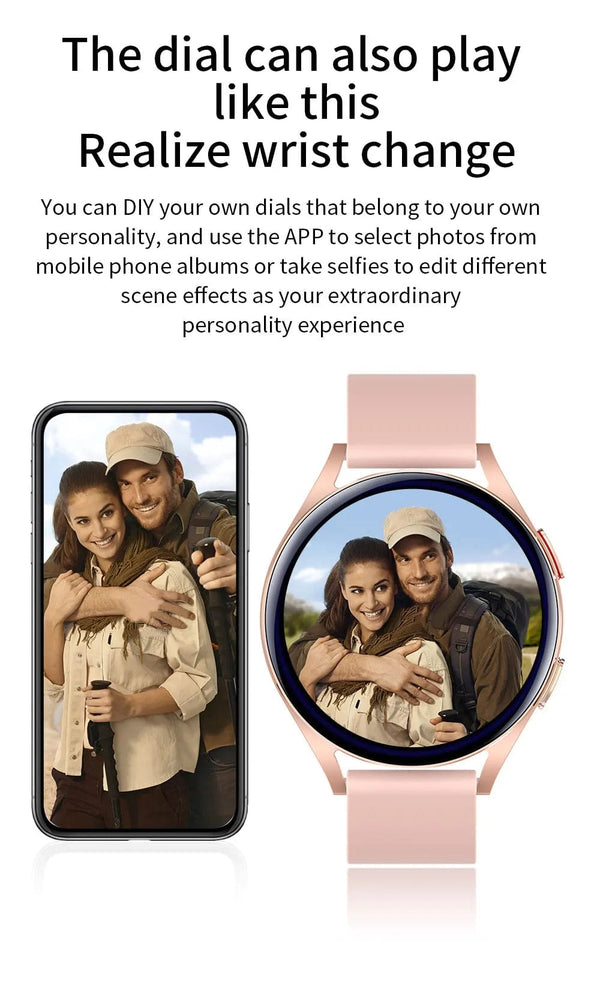 Planet Gates silver steel New Smartwatch 6 for Men HD Full Touch Blood Pressure Blood Oxygen Bluetooth Call Sports Smart Watch Men Women For Android IOS