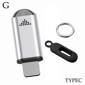 Planet Gates silver Typec / CN IR Appliances Wireless Infrared Remote Control Adapter Smart App Control Phone Infrared Transmitter For IPhone Android Phone