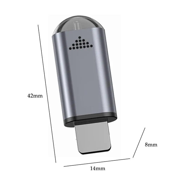 Planet Gates silver Typec / CN IR Appliances Wireless Infrared Remote Control Adapter Smart App Control Phone Infrared Transmitter For IPhone Android Phone