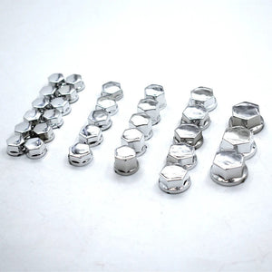 Planet Gates Silver Universal 30PCS motorcycle modeling plating nut decorative screw cap For Yamaha FZ1 FAZER FZ6 FZ6R FZ8 XJ6 MT01 MT03 MT-07 MT-09