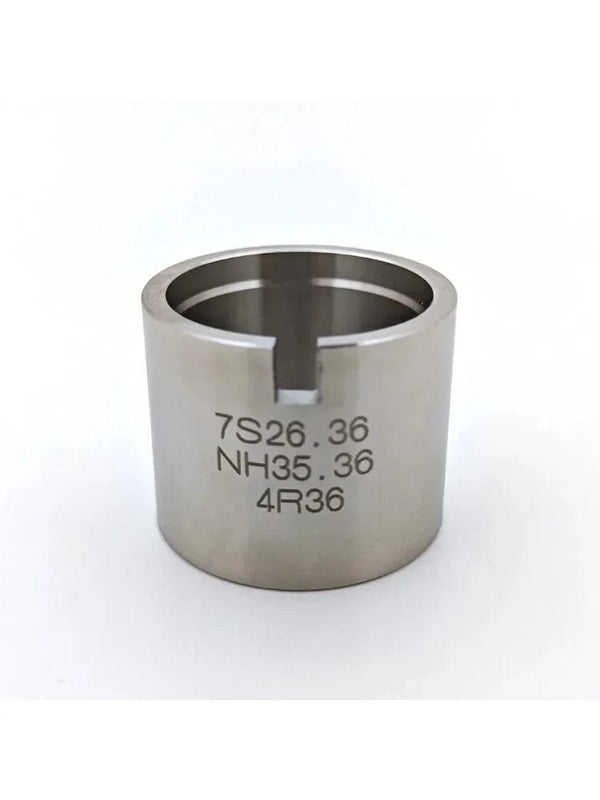 Planet Gates Silver Watch Holder Base Fit for SKX007 NH35 36 7S26 7S36 4R36 Repair Tools Men Watch Movement Base