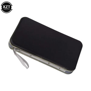 Planet Gates Silver Waterproof 80pcs Capacity Disc CD Bag DVD VCD Wallet Storage Organizer Case CD Sleeve Hard EVA Bag Album Box Holder With Zipper